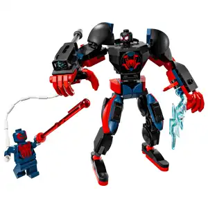 LEGO Marvel 76337 Miles Morales Mech vs. Spider-Man 2099 135 Pcs miniatura 3